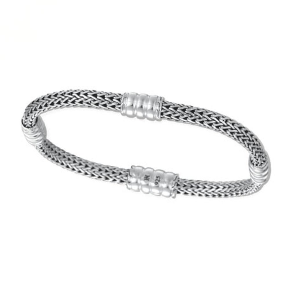 John Hardy Silver Extra Small Four-Station Bracelet